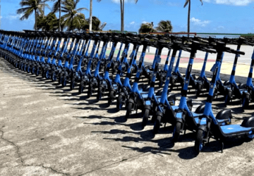 Aracaju terá mais de 700 patinetes e bicicletas elétricas em sistema de transporte compartilhado