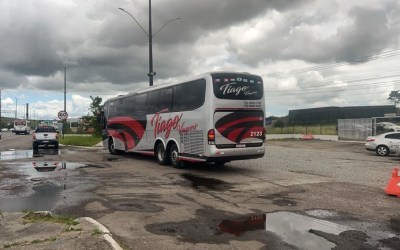 Polícia Rodoviária Federal intercepta ônibus com 32 trabalhadores sem carteira de trabalho em Aracaju